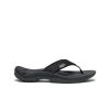 Women's Kona Leather Flip-Flop  |  Black/Vapor