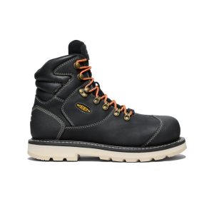 Men's Cincinnati+ 6 Waterproof 90° Heel Boot (Carbon Toe)  |  Black/Sandshell